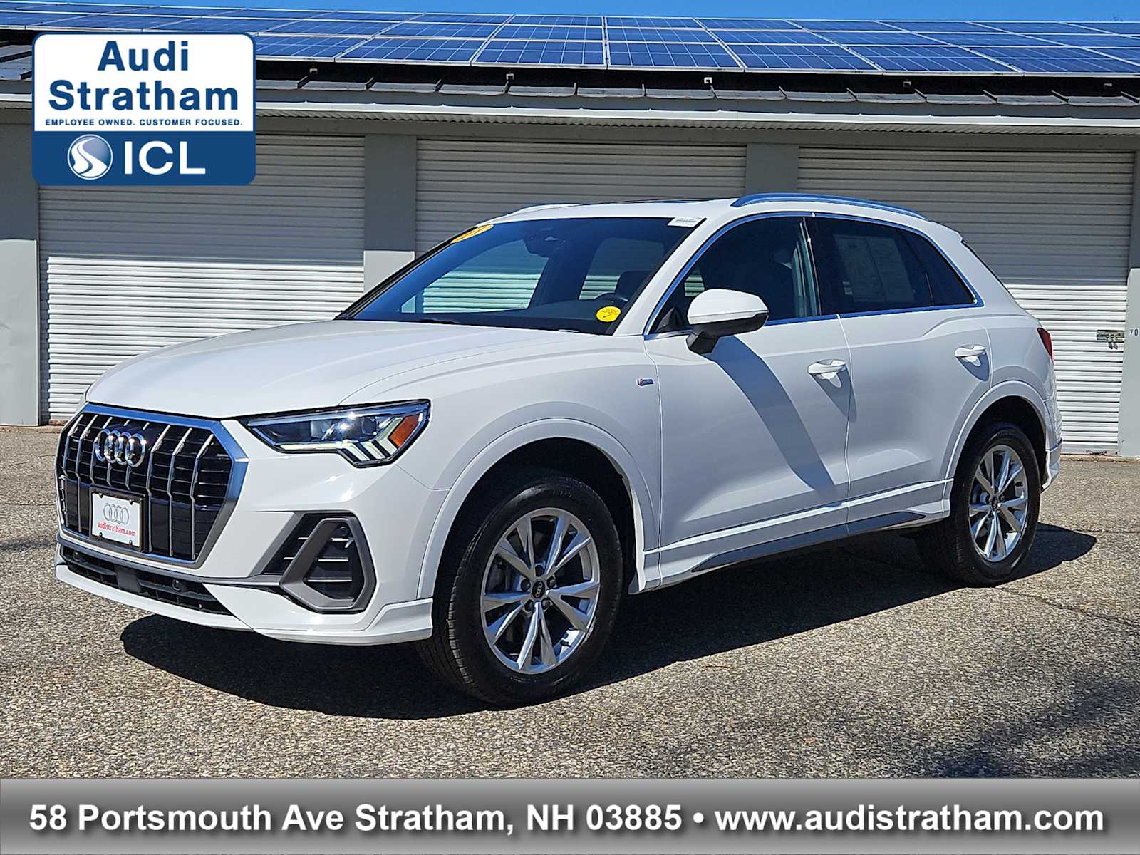 Ibis White 2021 Audi Q3 quattro Premium Plus S Line 45 TFSI SUV / Crossover All-Wheel Drive 8-Speed Automatic