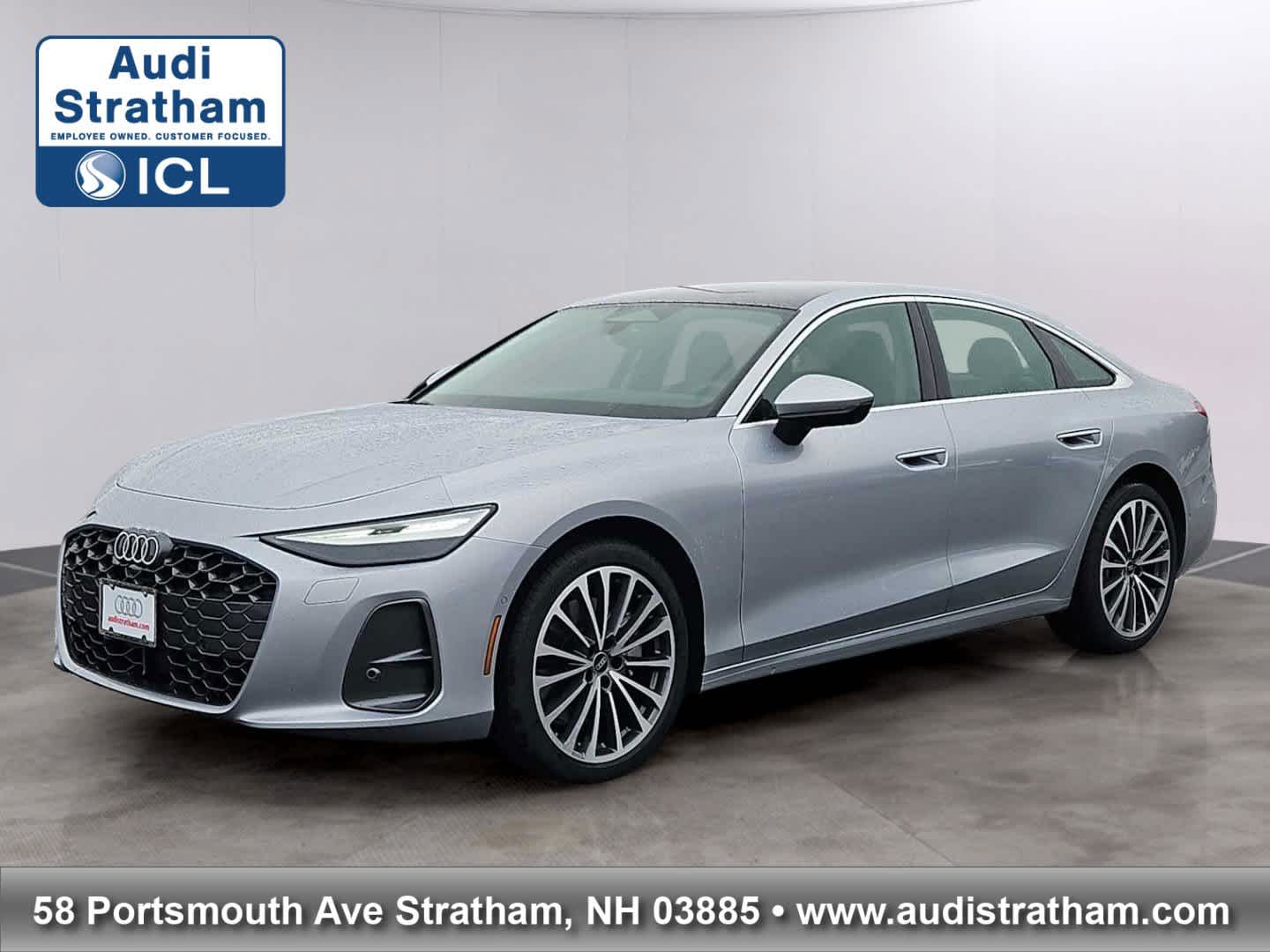 Florett Silver Metallic 2026 Audi A6 quattro Premium 55 TFSI Sedan All-Wheel Drive 7-Speed Automatic