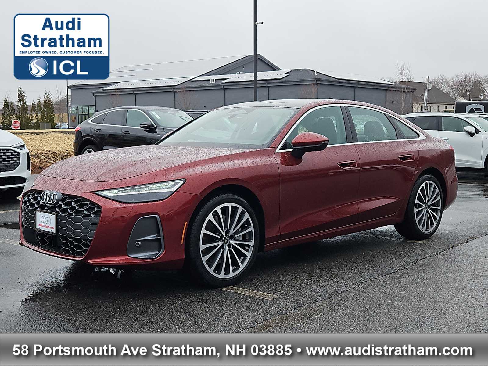 Grenadine Red Metallic 2026 Audi A6 quattro Premium Plus 55 TFSI Sedan All-Wheel Drive 7-Speed Automatic