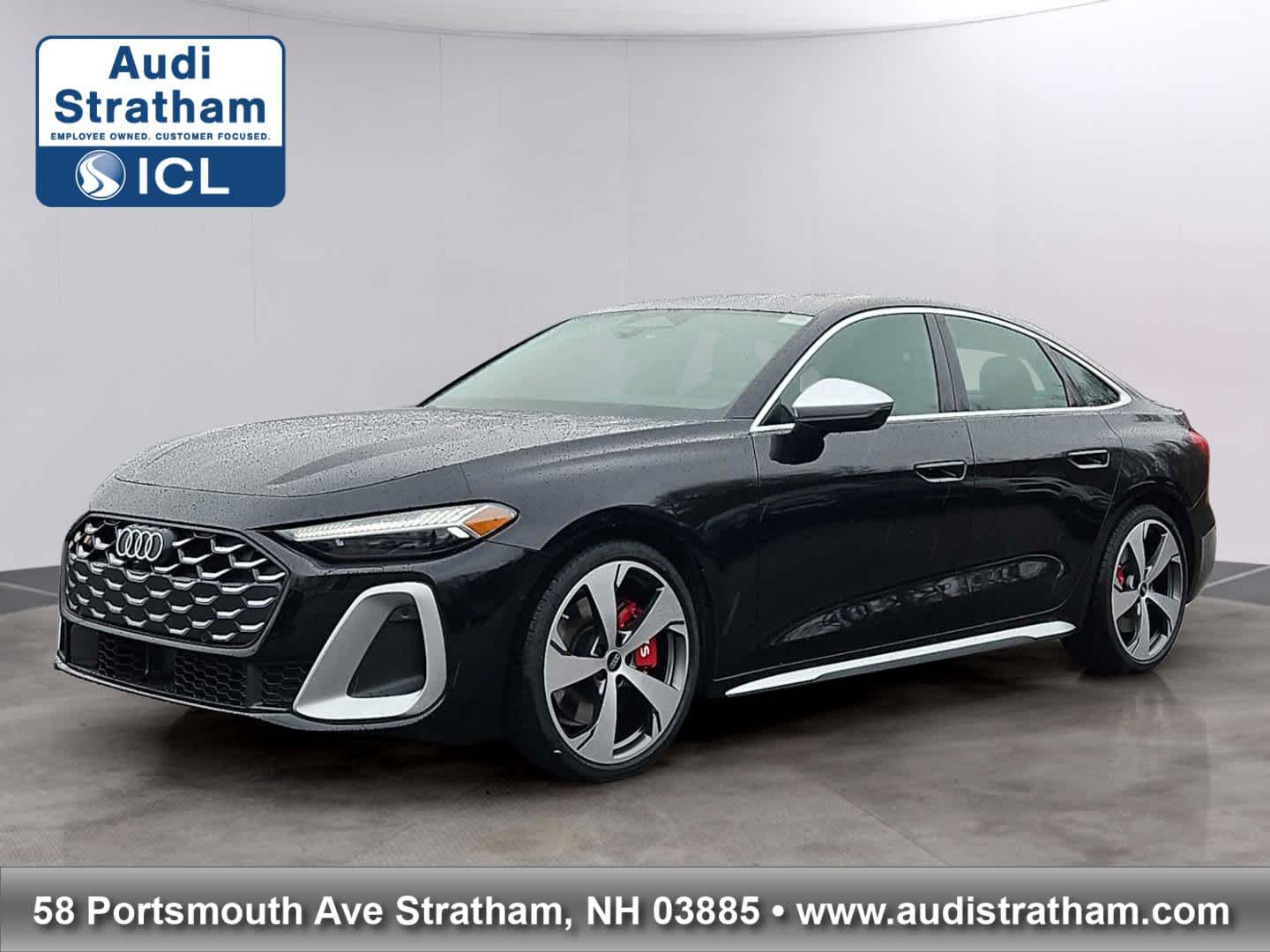 Mythos Black Metallic 2026 Audi S5 quattro Premium Plus TFSI Sedan All-Wheel Drive 7-Speed Automatic