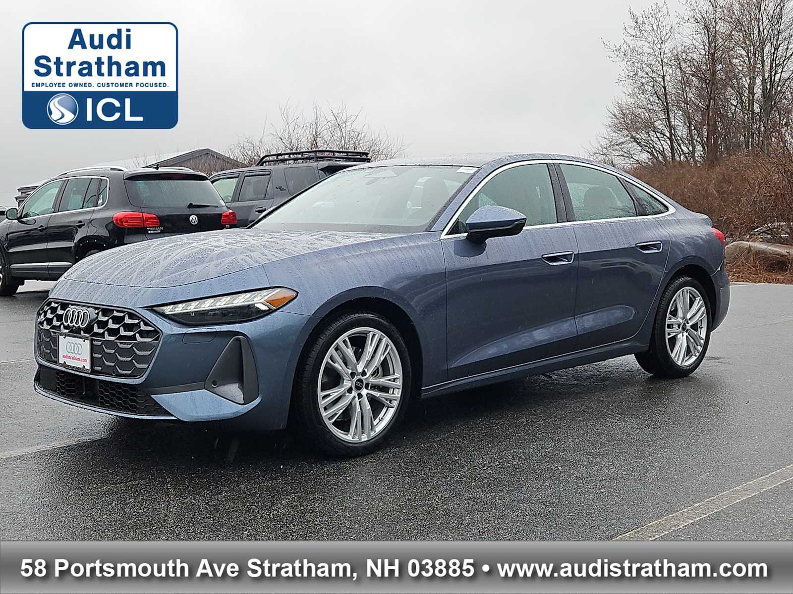 Horizon Blue Metallic 2026 Audi A5 quattro Premium Plus Sedan Sedan All-Wheel Drive 7-Speed Automatic