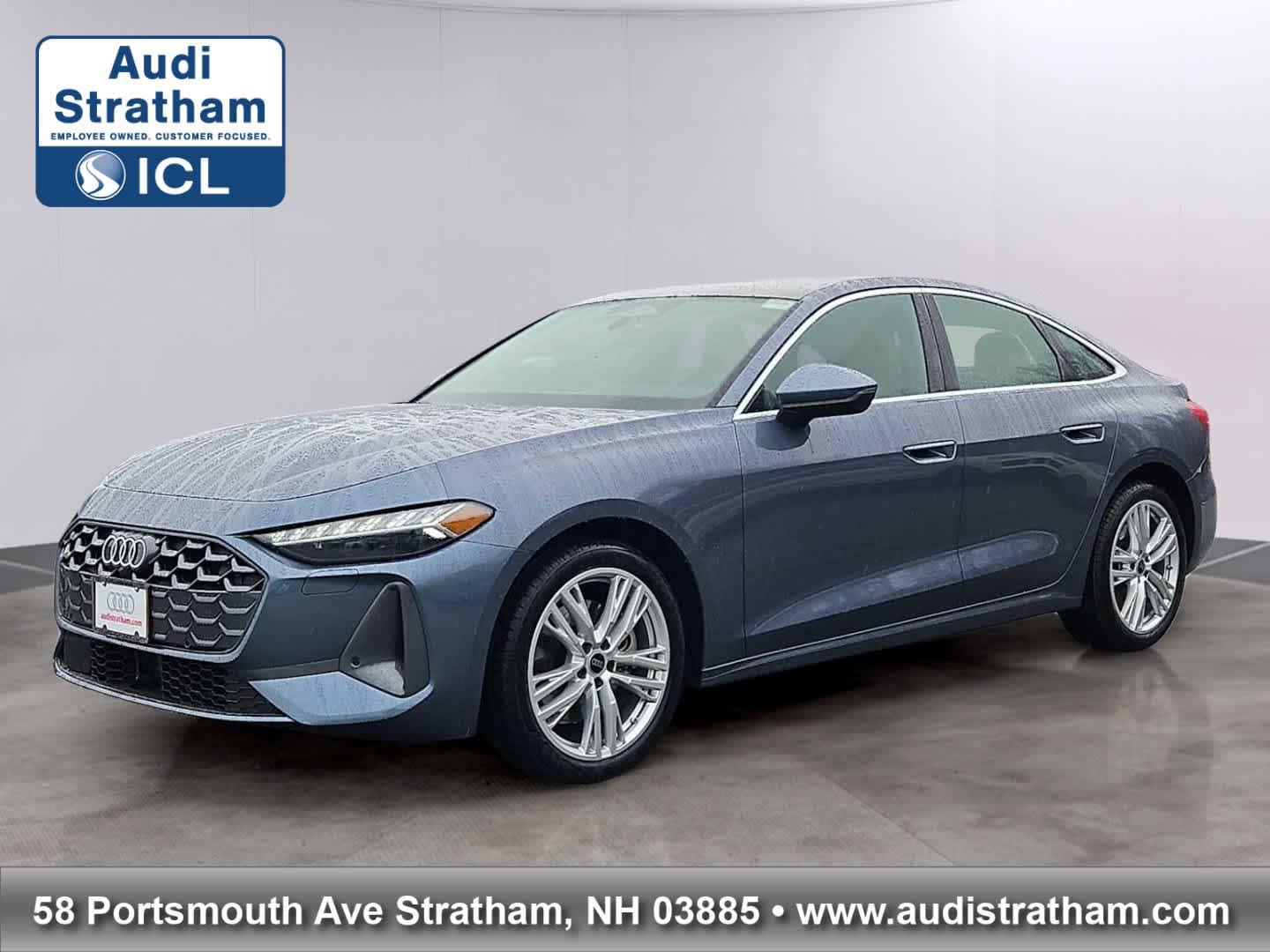 Horizon Blue Metallic 2026 Audi A5 quattro Premium Plus Sedan Sedan All-Wheel Drive 7-Speed Automatic