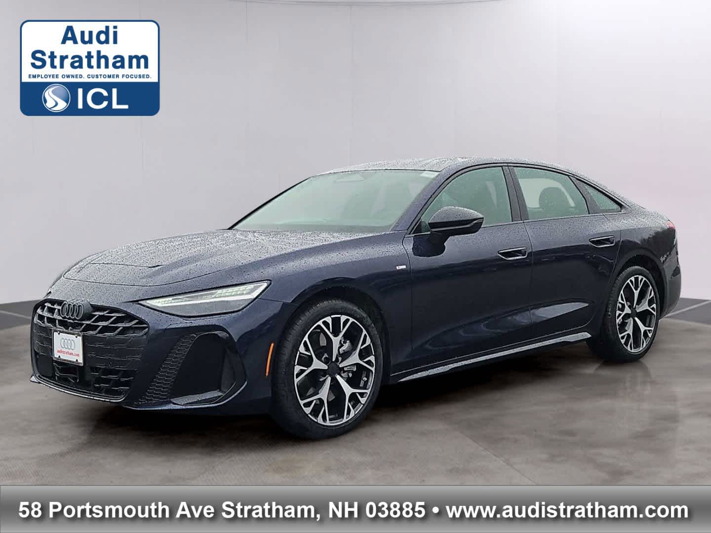 Firmament Blue Metallic 2026 Audi A6 quattro Premium Plus 55 TFSI Sedan All-Wheel Drive 7-Speed Automatic