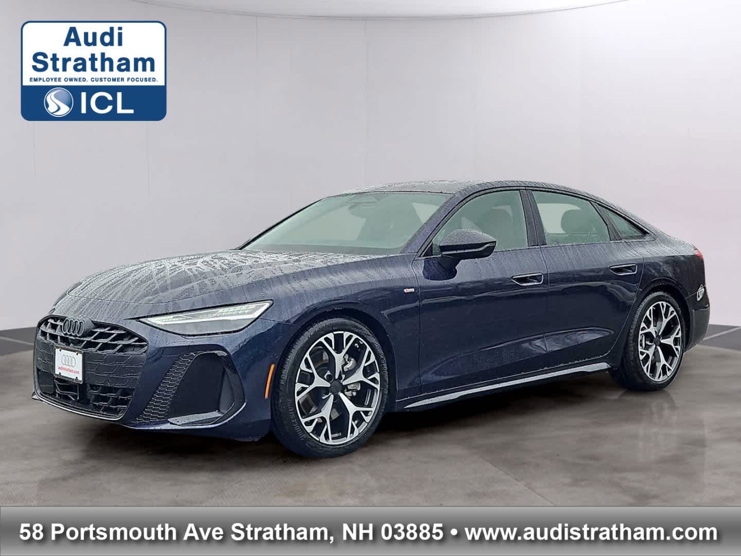 Firmament Blue Metallic 2026 Audi A6 quattro Prestige 55 TFSI Sedan All-Wheel Drive 7-Speed Automatic