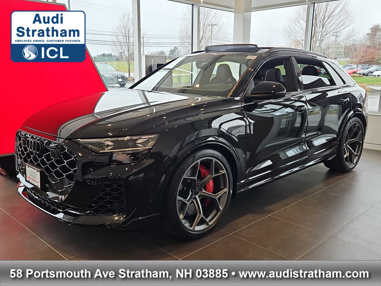 Mythos Black Metallic 2026 Audi RS Q8 4.0T quattro Performance SUV / Crossover All-Wheel Drive 8-Speed Automatic