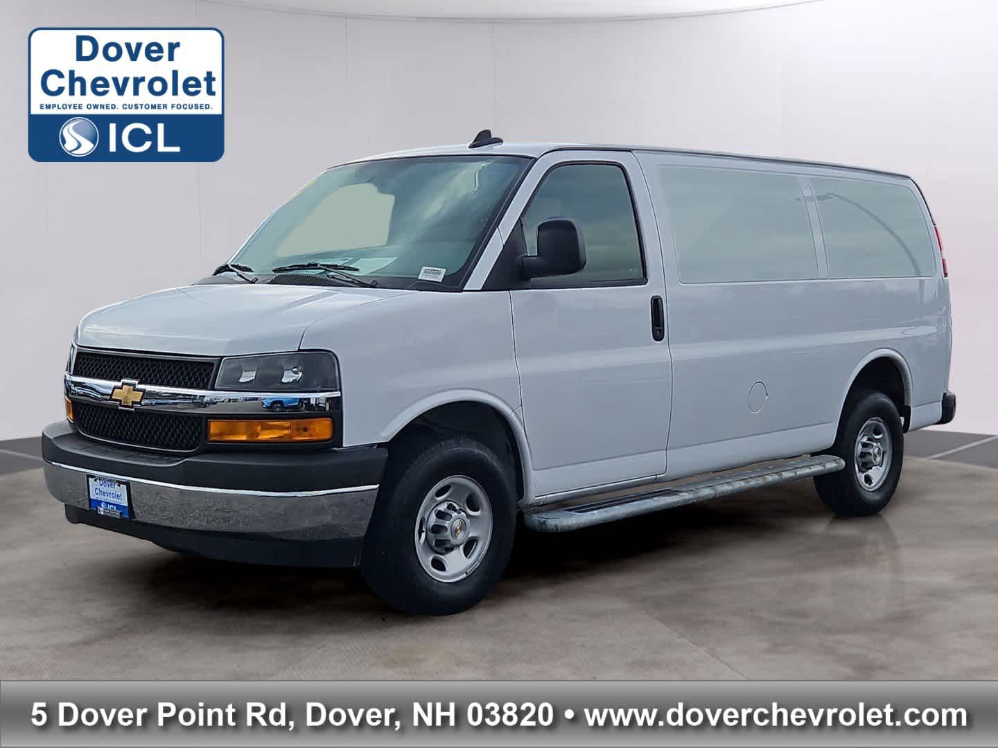 Summit White 2024 Chevrolet Express Cargo 2500 RWD Van Rear-Wheel Drive 8-Speed Automatic