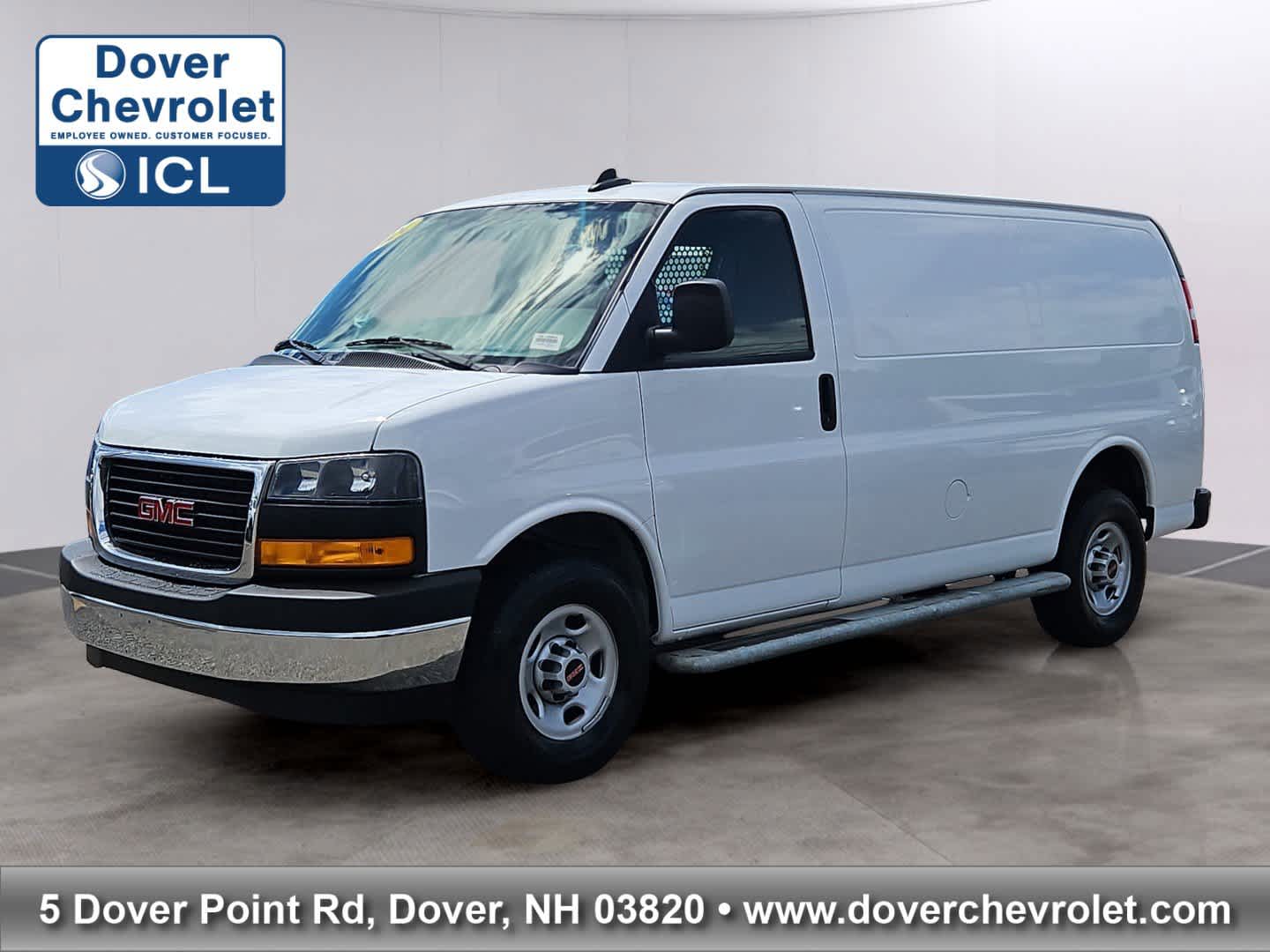 Summit White 2024 GMC Savana Cargo 2500 RWD Van Rear-Wheel Drive 8-Speed Automatic