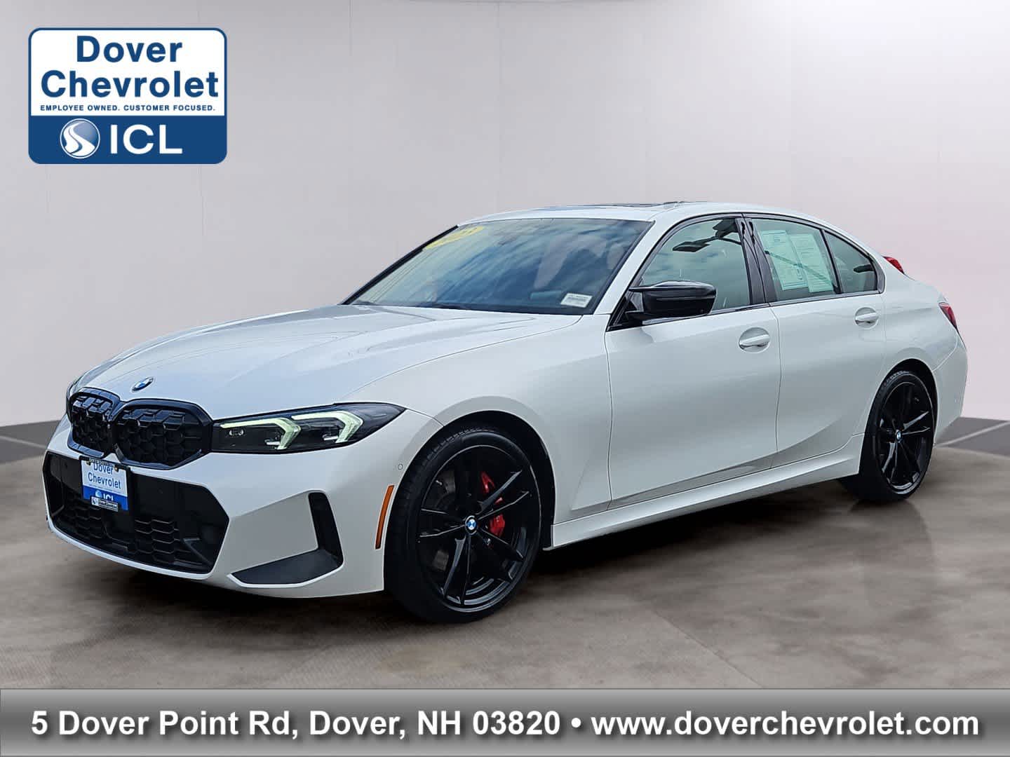 Mineral White Metallic 2023 BMW 3 Series M340i xDrive AWD Sedan All-Wheel Drive 8-Speed Automatic