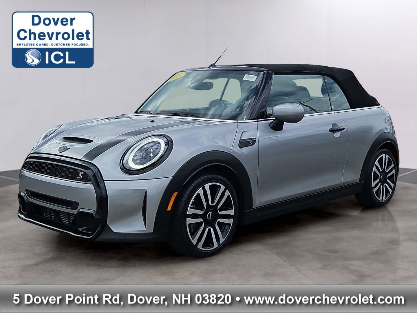 Melting Silver III Metallic 2023 MINI Cooper S Convertible FWD Convertible Front-Wheel Drive Automatic