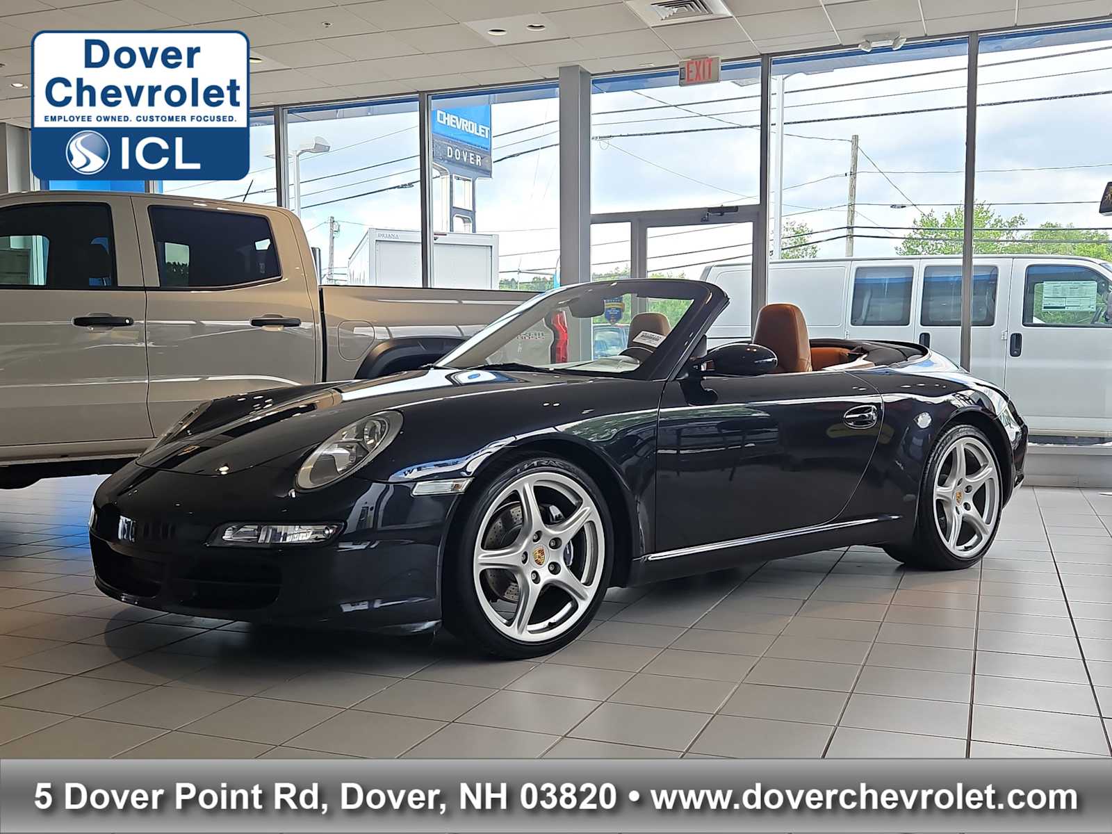 Basalt Black Metallic 2006 Porsche 911 Carrera Cabriolet RWD Convertible Rear-Wheel Drive 6-Speed Manual