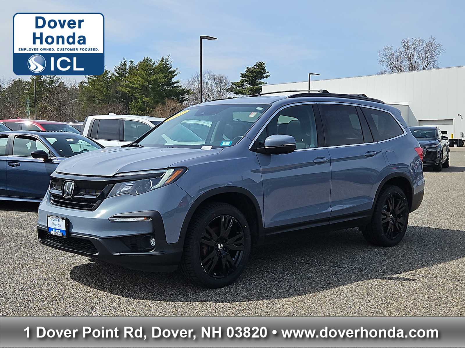 Sonic Gray Pearl 2022 Honda Pilot SE AWD SUV / Crossover All-Wheel Drive 9-Speed Automatic