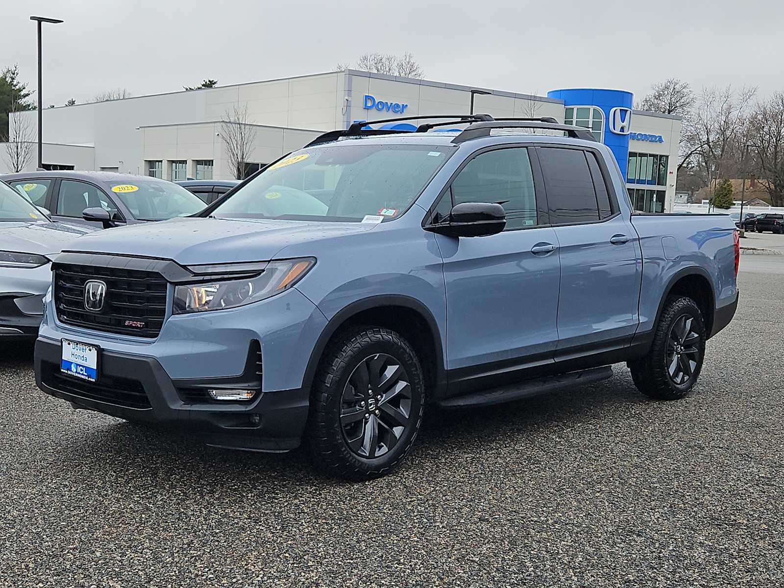 Sonic Gray Pearl 2023 Honda Ridgeline Sport AWD Pickup Truck All-Wheel Drive 9-Speed Automatic