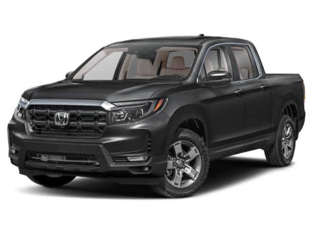 Crystal Black Pearl 2026 Honda Ridgeline RTL AWD Pickup Truck All-Wheel Drive 9-Speed Automatic