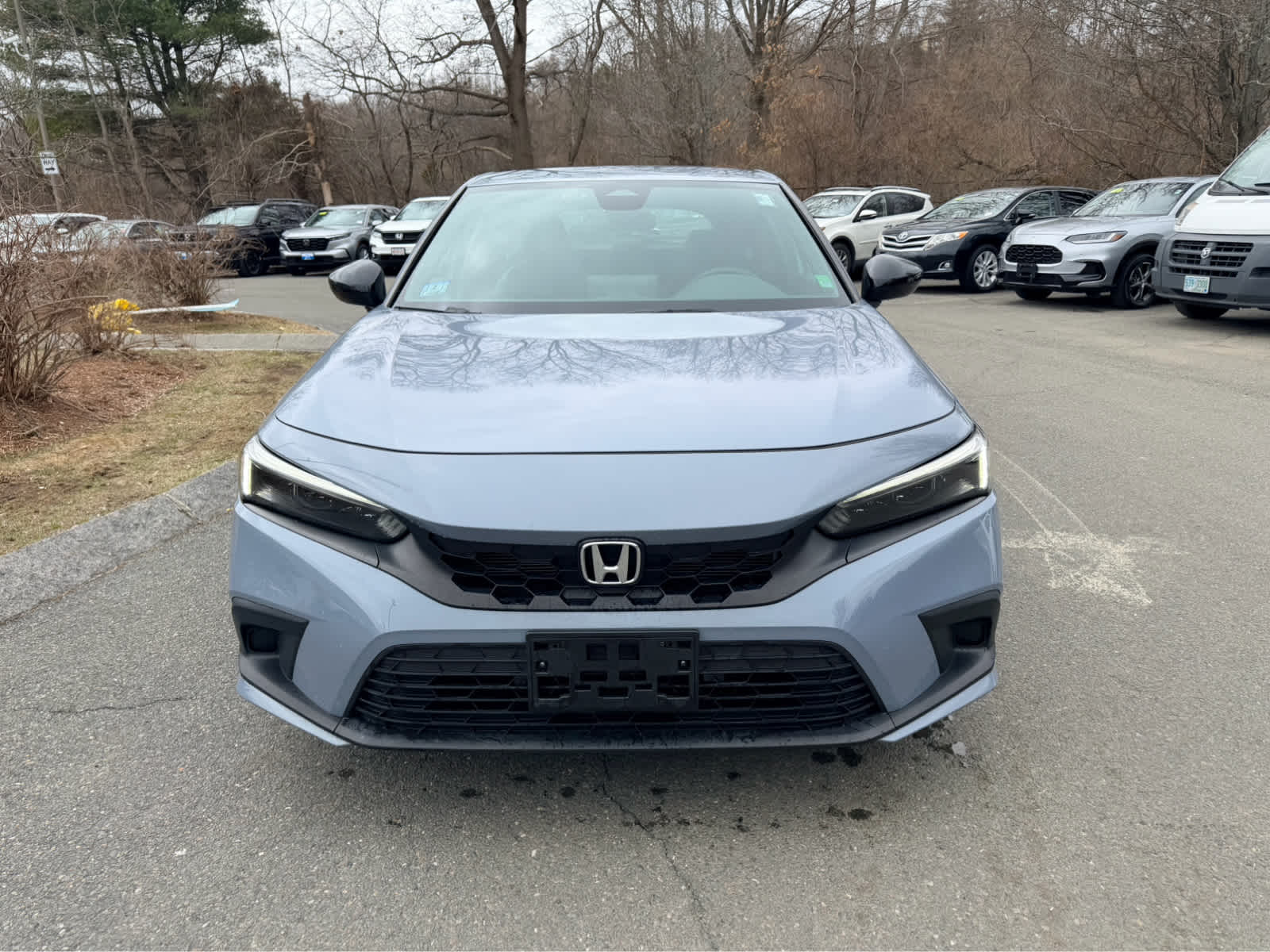 Sonic Gray Pearl 2023 Honda Civic Hatchback Sport FWD Hatchback Front-Wheel Drive 6-Speed Manual
