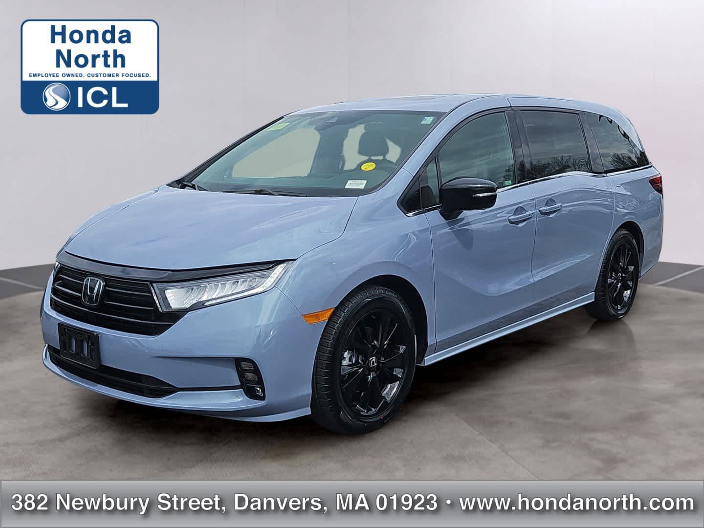 Sonic Gray Pearl 2024 Honda Odyssey Sport FWD Minivan Front-Wheel Drive Automatic