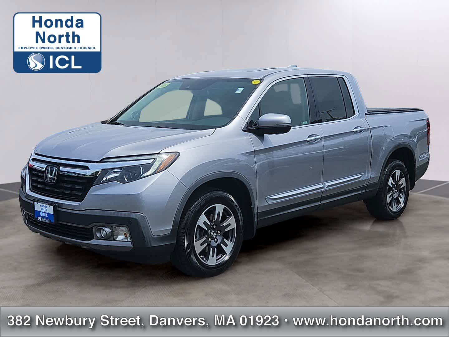 Lunar Silver Metallic 2019 Honda Ridgeline RTL-E AWD Pickup Truck All-Wheel Drive 6-Speed Automatic
