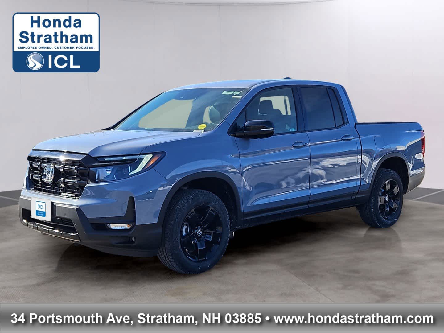 Sonic Gray Pearl 2026 Honda Ridgeline Black Edition AWD Pickup Truck All-Wheel Drive 9-Speed Automatic