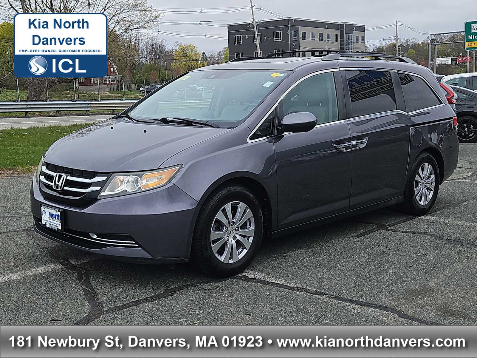 2015 Honda Odyssey EX-L FWD Minivan Front-Wheel Drive 6-Speed Automatic