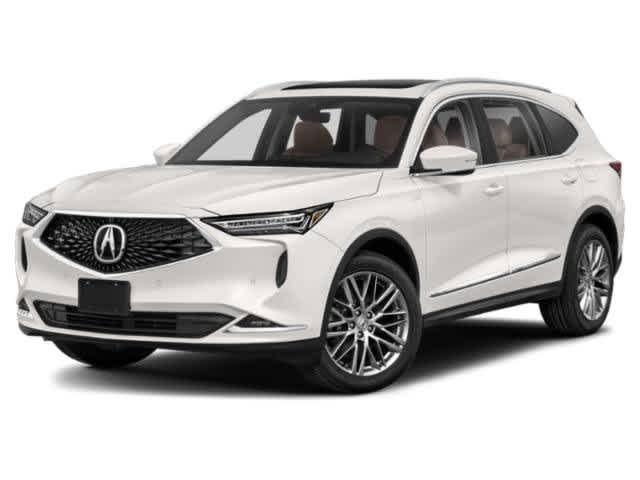 Platinum White Pearl 2022 Acura MDX SH-AWD with Advance Package SUV / Crossover All-Wheel Drive Automatic