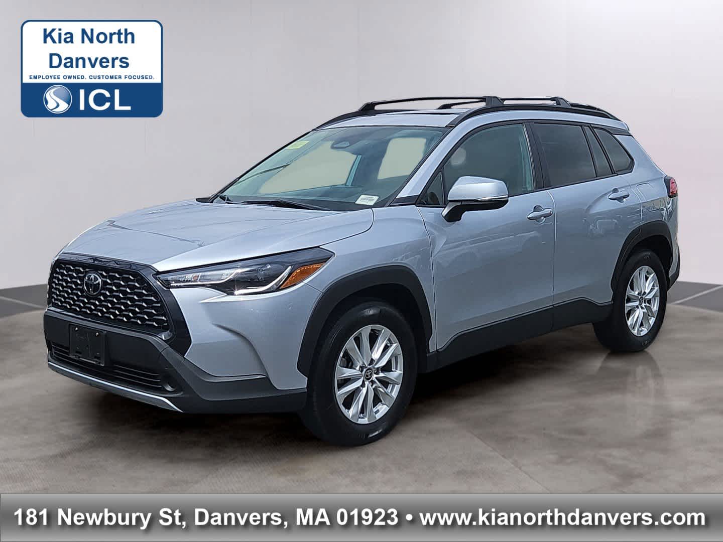 Sonic Silver 2024 Toyota Corolla Cross LE AWD SUV / Crossover All-Wheel Drive Continuously Variable Transmission