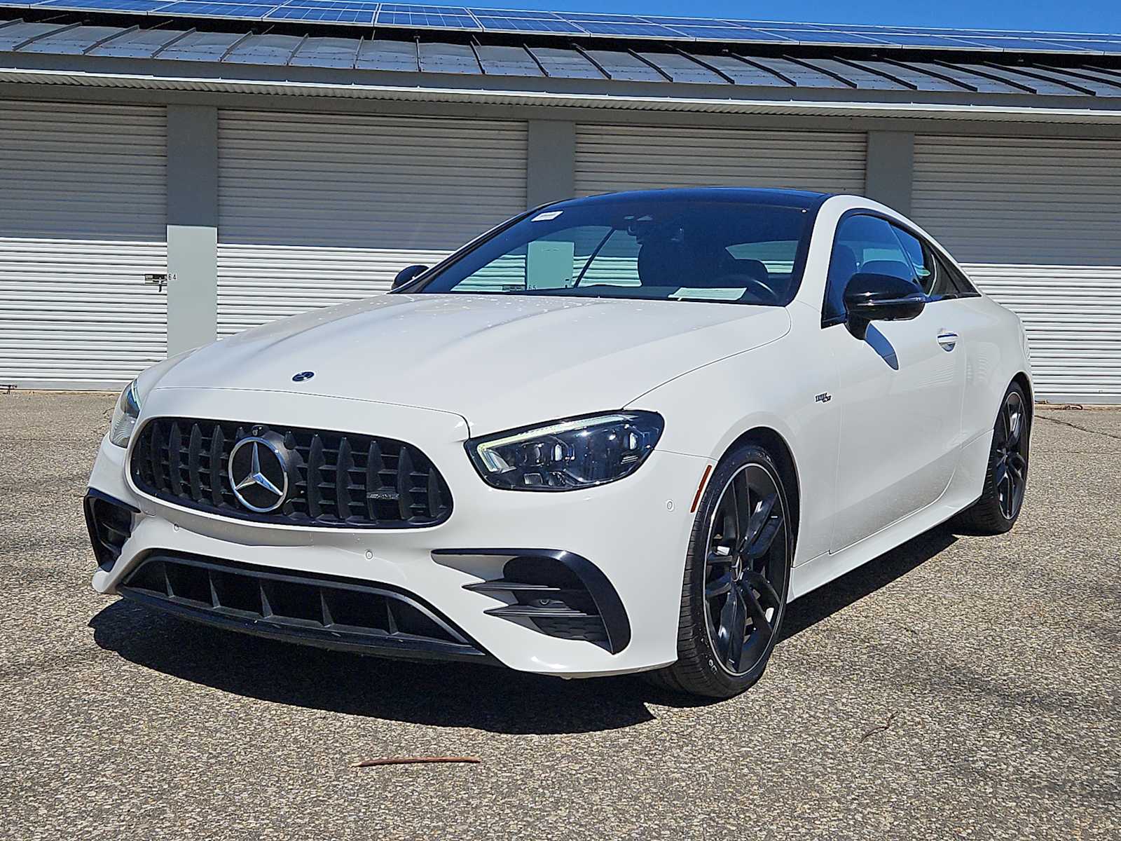 Polar White 2022 Mercedes-Benz E-Class AMG E 53 Coupe 4MATIC Coupe All-Wheel Drive 9-Speed Automatic