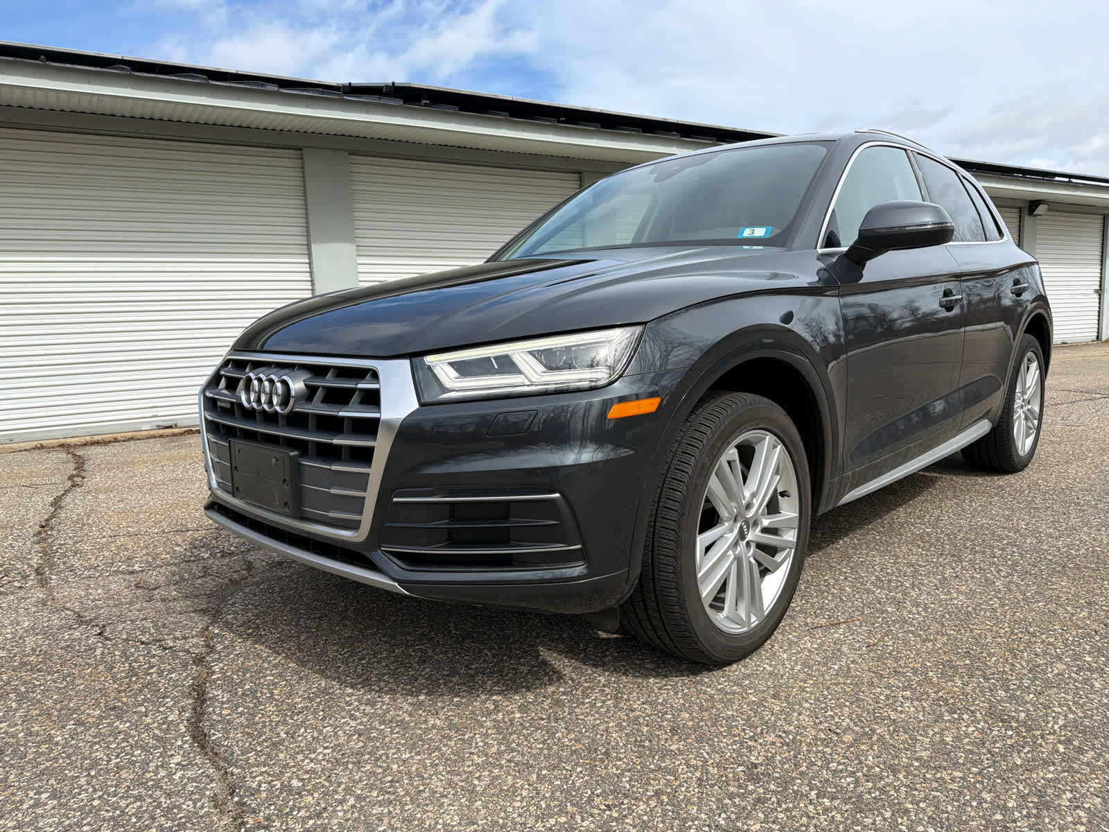 Manhattan Gray Metallic 2018 Audi Q5 2.0 TFSI quattro Premium Plus SUV / Crossover All-Wheel Drive 7-Speed Automatic