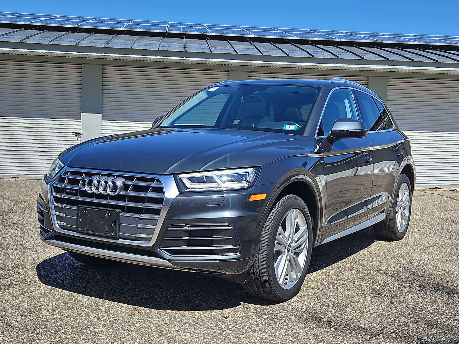 Manhattan Gray Metallic 2018 Audi Q5 2.0 TFSI quattro Premium Plus SUV / Crossover All-Wheel Drive 7-Speed Automatic