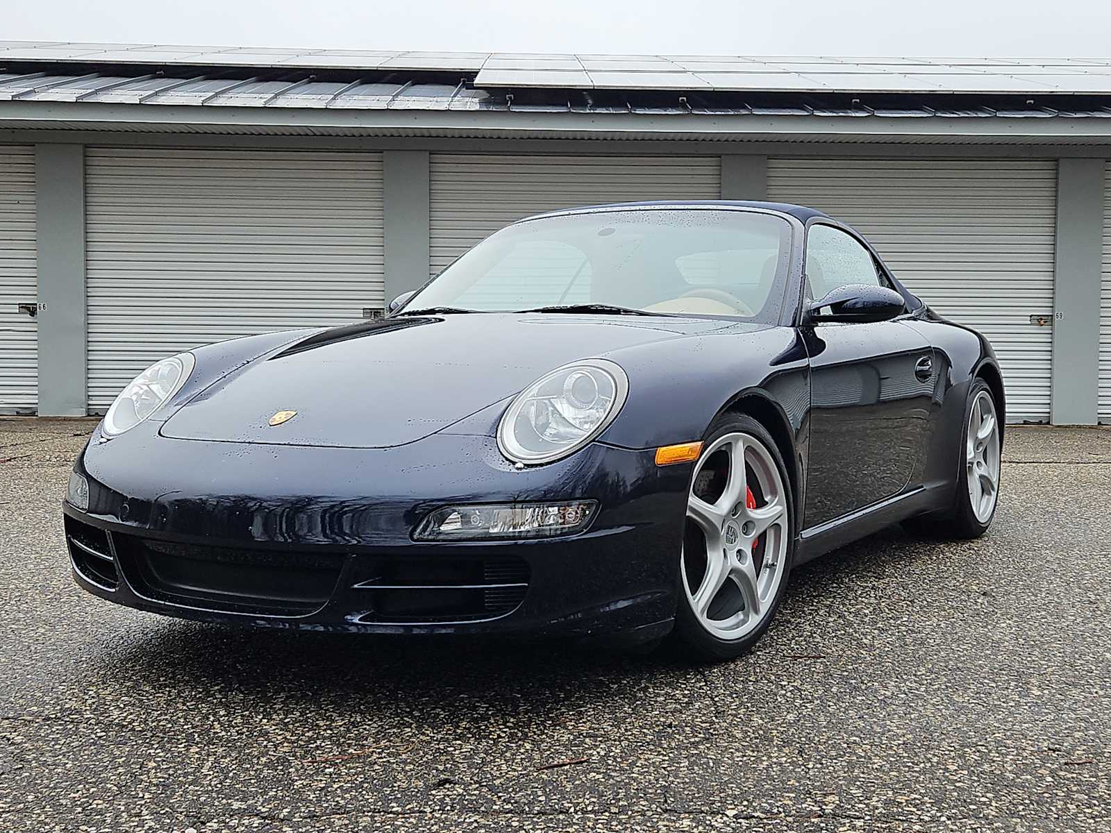 Midnight Blue Metallic 2007 Porsche 911 Carrera S Cabriolet RWD Convertible 6-Speed Manual