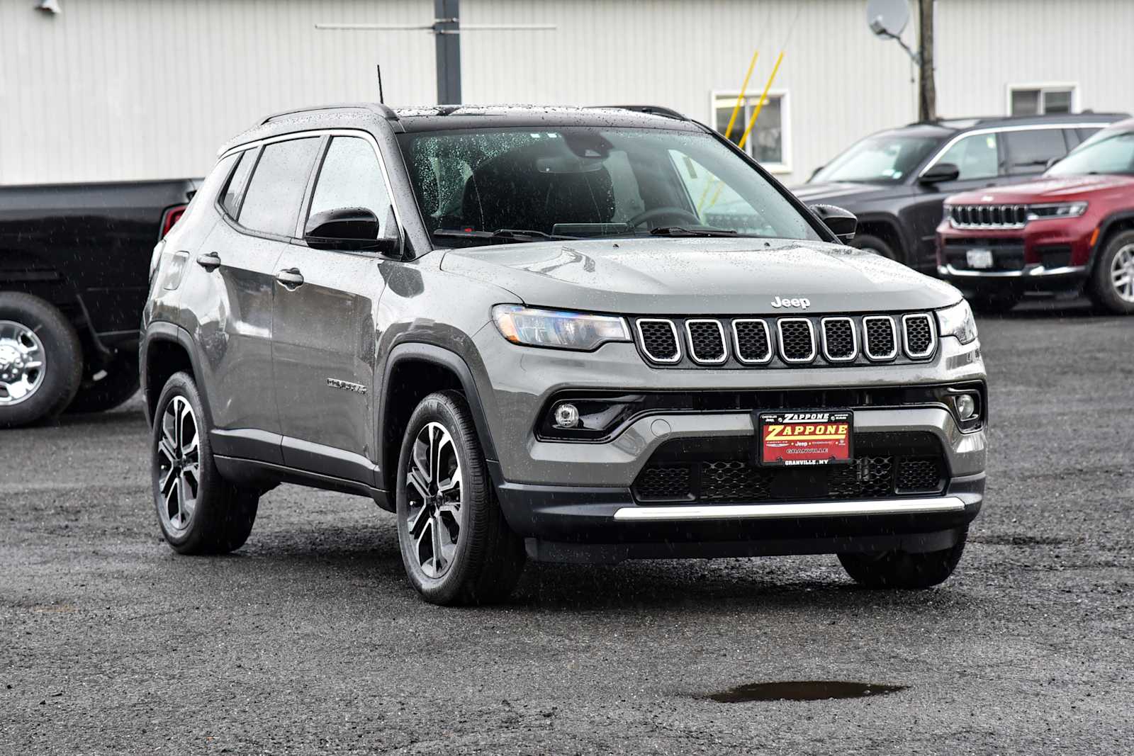 Sting-Gray Clearcoat 2023 Jeep Compass Limited 4WD SUV / Crossover Four-Wheel Drive 8-Speed Automatic