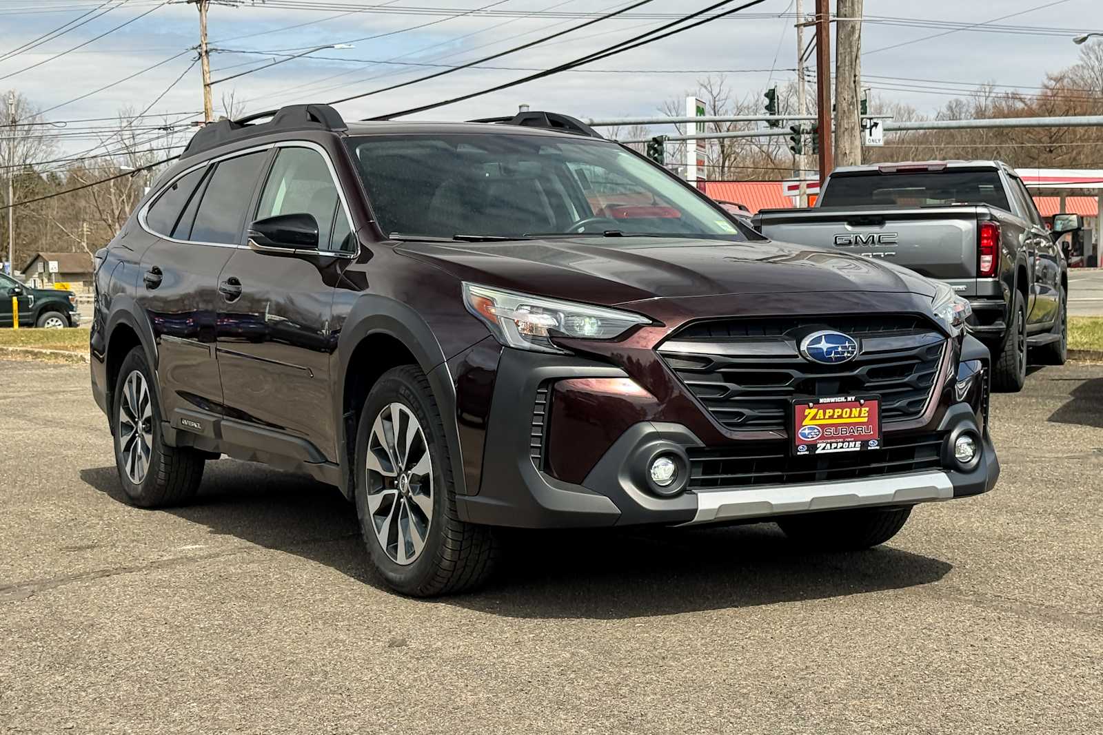 Dark Mahogany Pearl 2023 Subaru Outback Limited AWD SUV / Crossover All-Wheel Drive Continuously Variable Transmission