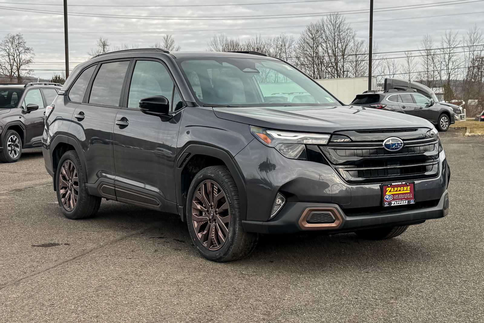 Magnetite Gray Metallic 2026 Subaru Forester Sport Crossover AWD SUV / Crossover All-Wheel Drive Continuously Variable Transmission
