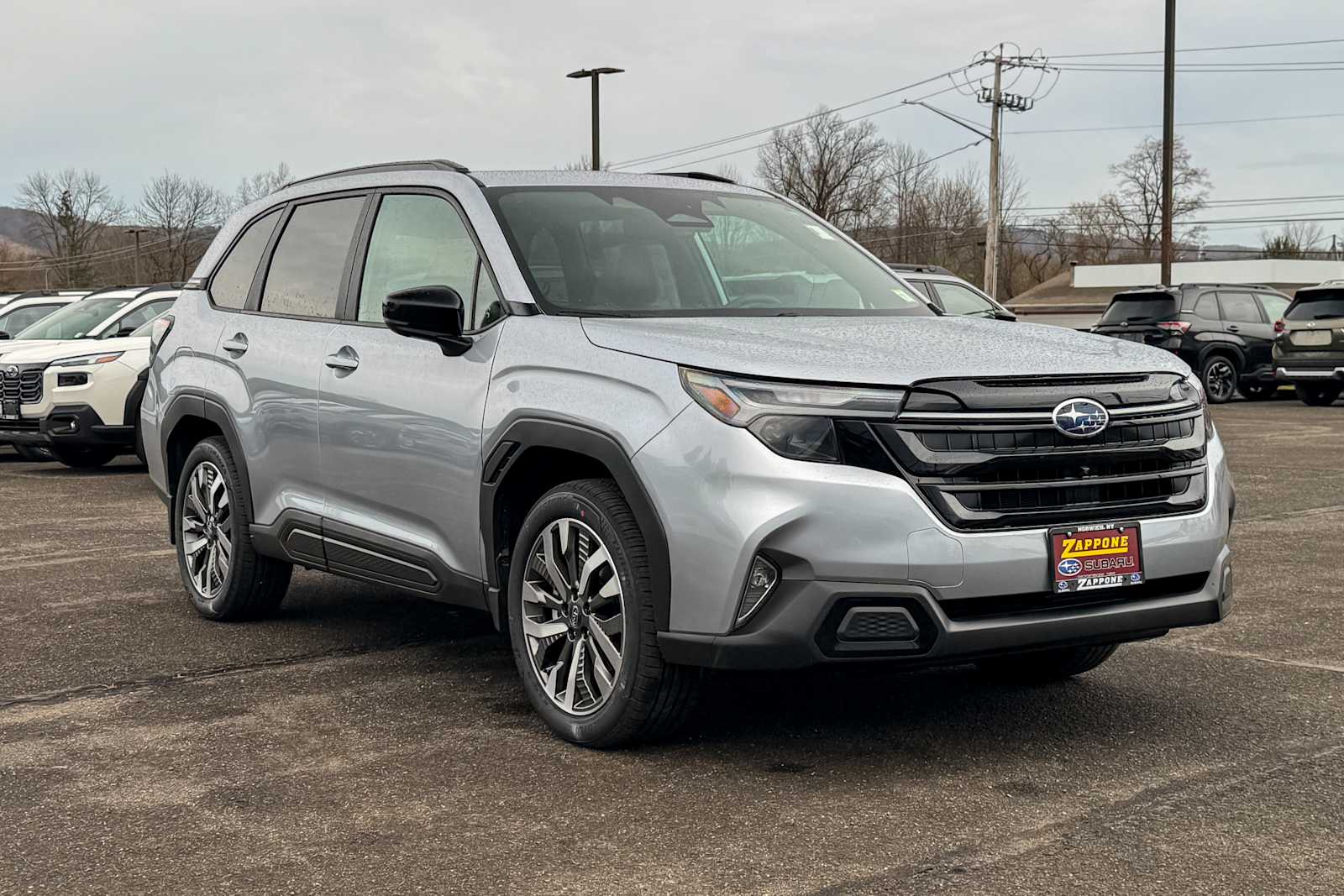 Ice Silver Metallic 2026 Subaru Forester Touring Crossover AWD SUV / Crossover All-Wheel Drive Continuously Variable Transmission