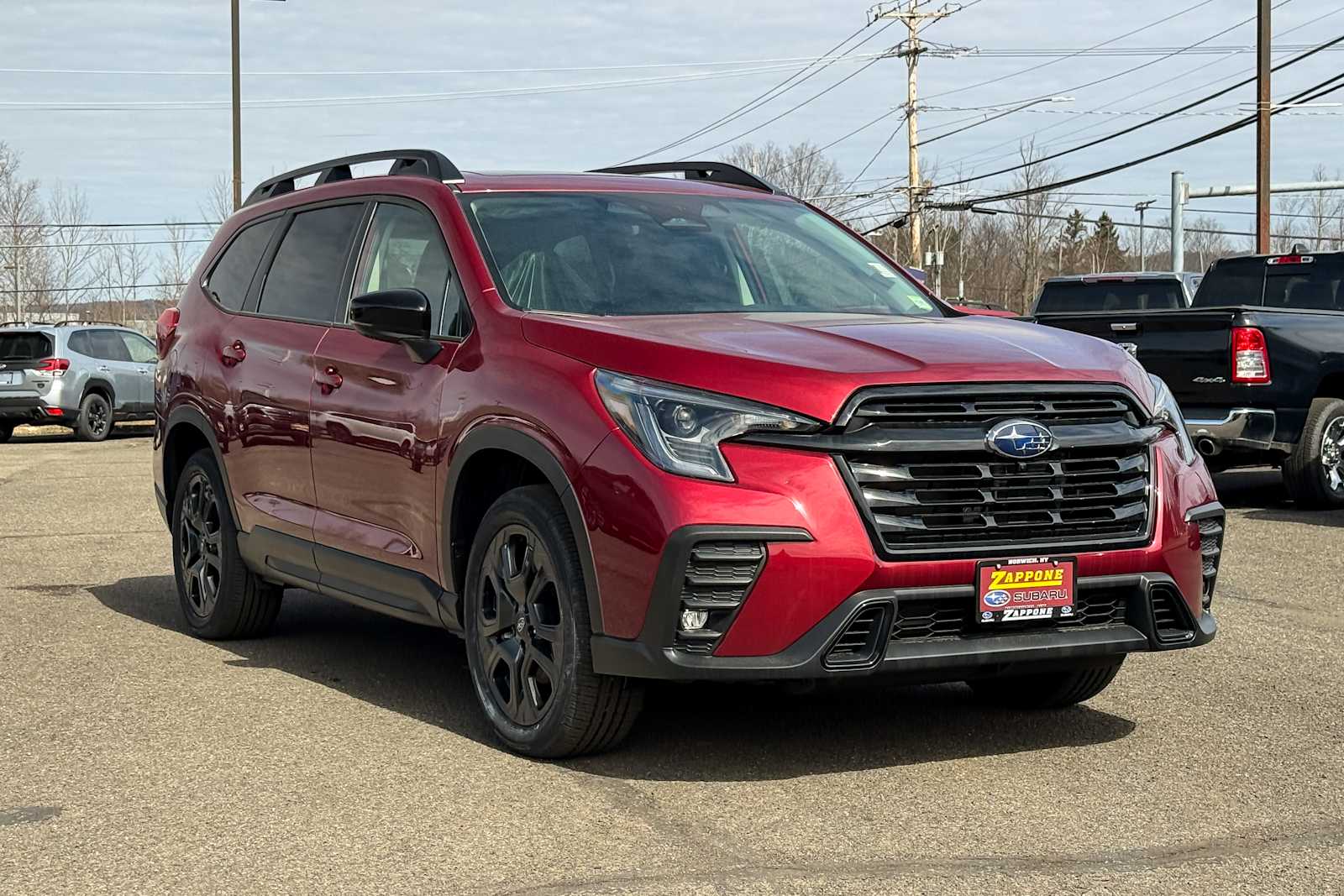 Crimson Red Pearl 2026 Subaru Ascent Onyx Edition AWD SUV / Crossover All-Wheel Drive Continuously Variable Transmission