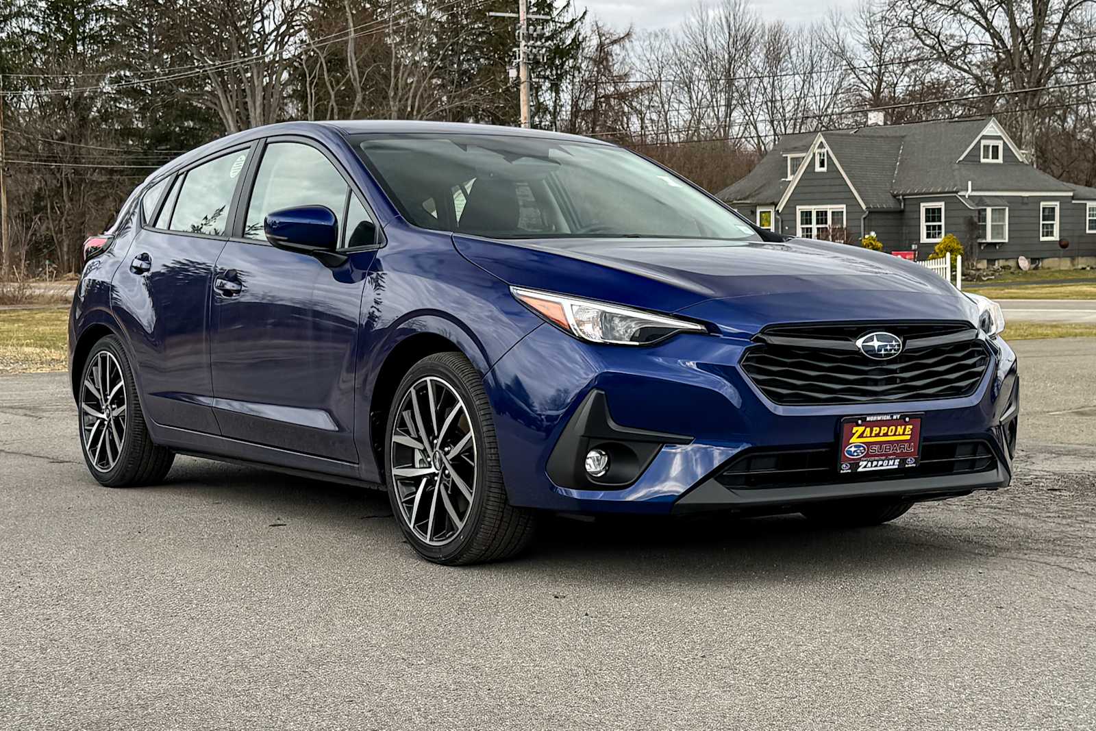 Sapphire Blue Pearl 2026 Subaru Impreza Sport AWD Wagon All-Wheel Drive Continuously Variable Transmission