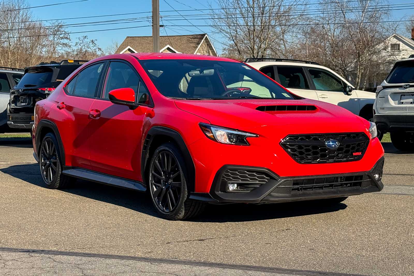 Ignition Red 2026 Subaru WRX Premium AWD Sedan All-Wheel Drive 6-Speed Manual