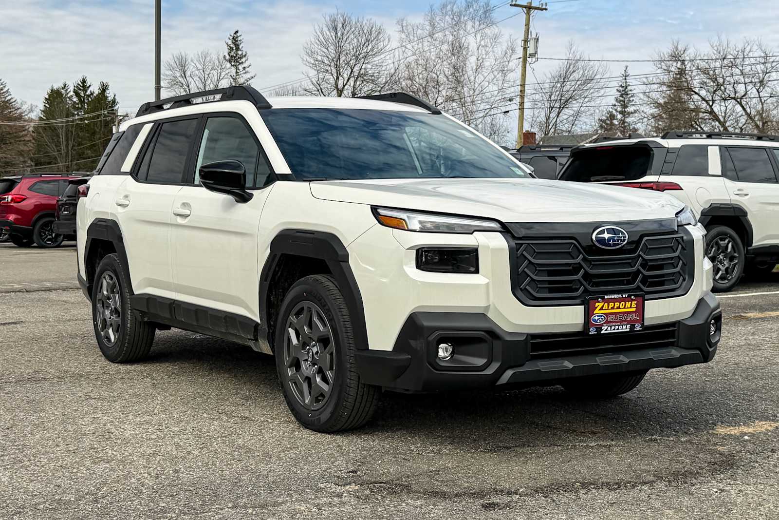 Crystal White Pearl 2026 Subaru Outback Premium AWD SUV / Crossover All-Wheel Drive Continuously Variable Transmission