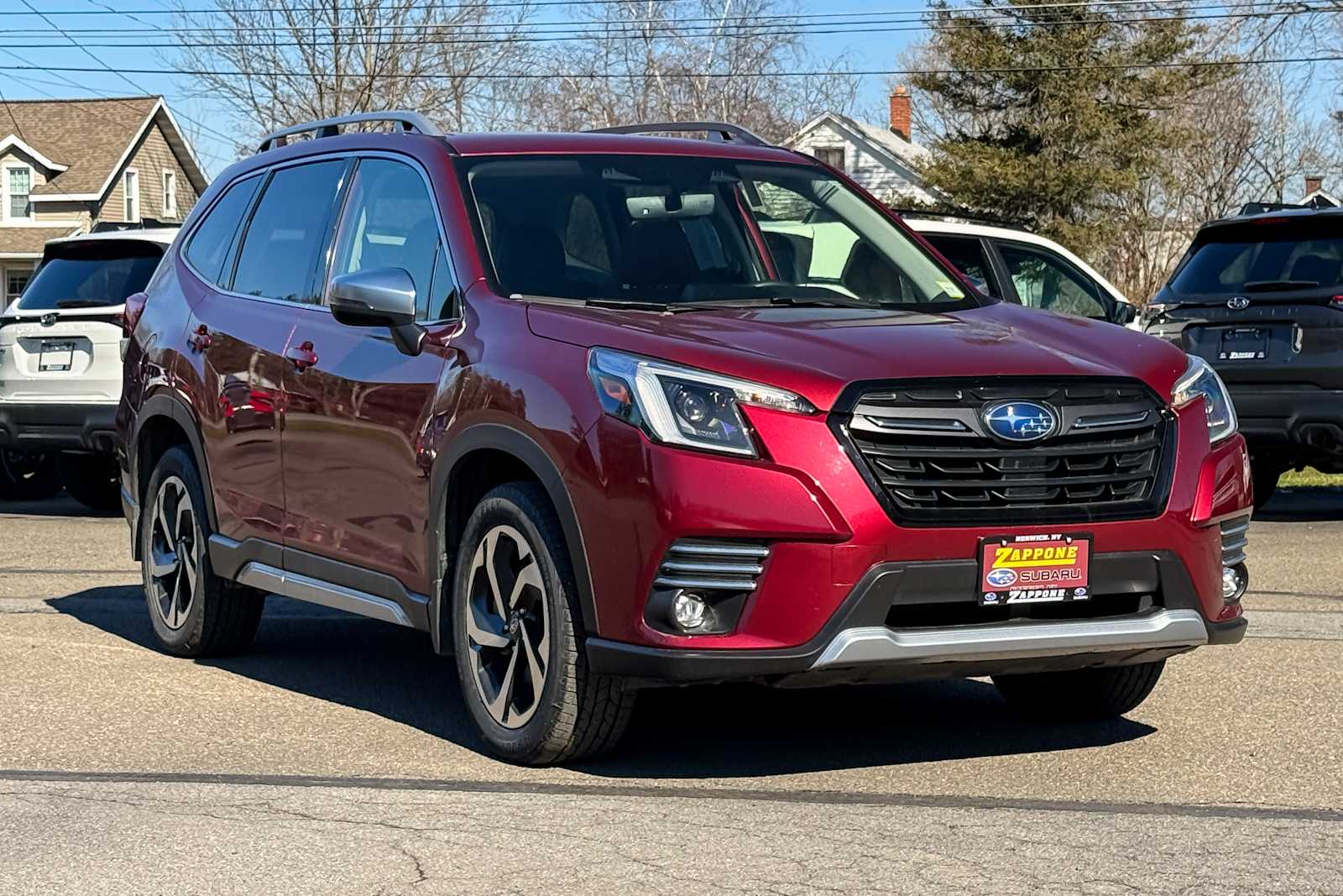Crimson Red Pearl 2022 Subaru Forester Touring Crossover AWD SUV / Crossover All-Wheel Drive Continuously Variable Transmission