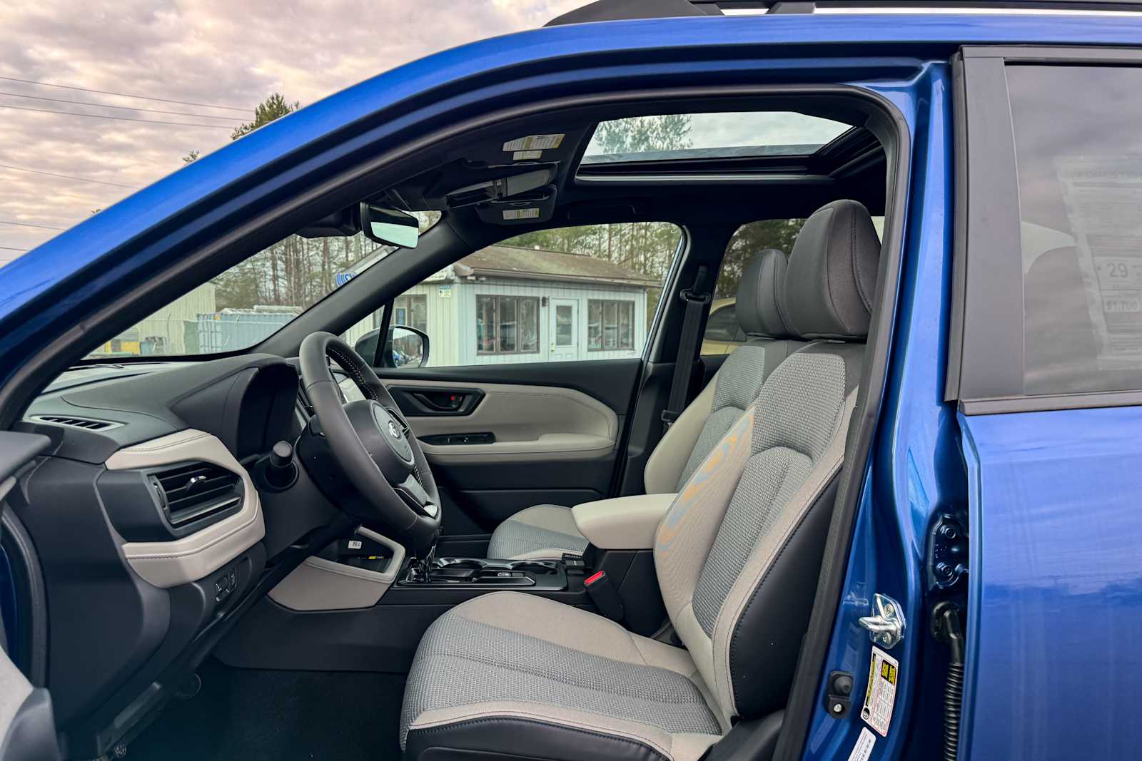 Cosmic White Pearl 2026 Subaru Solterra Premium AWD SUV / Crossover All-Wheel Drive 1-Speed Automatic