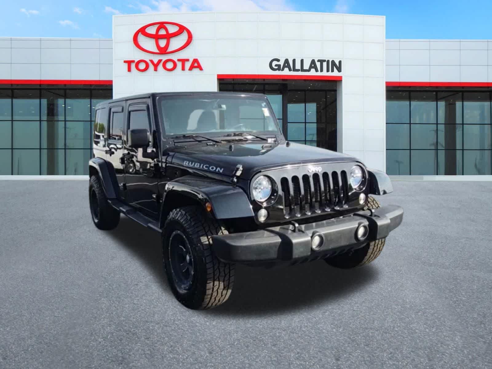 Used 2015 Jeep Wrangler Unlimited Rubicon with VIN 1C4BJWFG2FL710070 for sale in Gallatin, TN