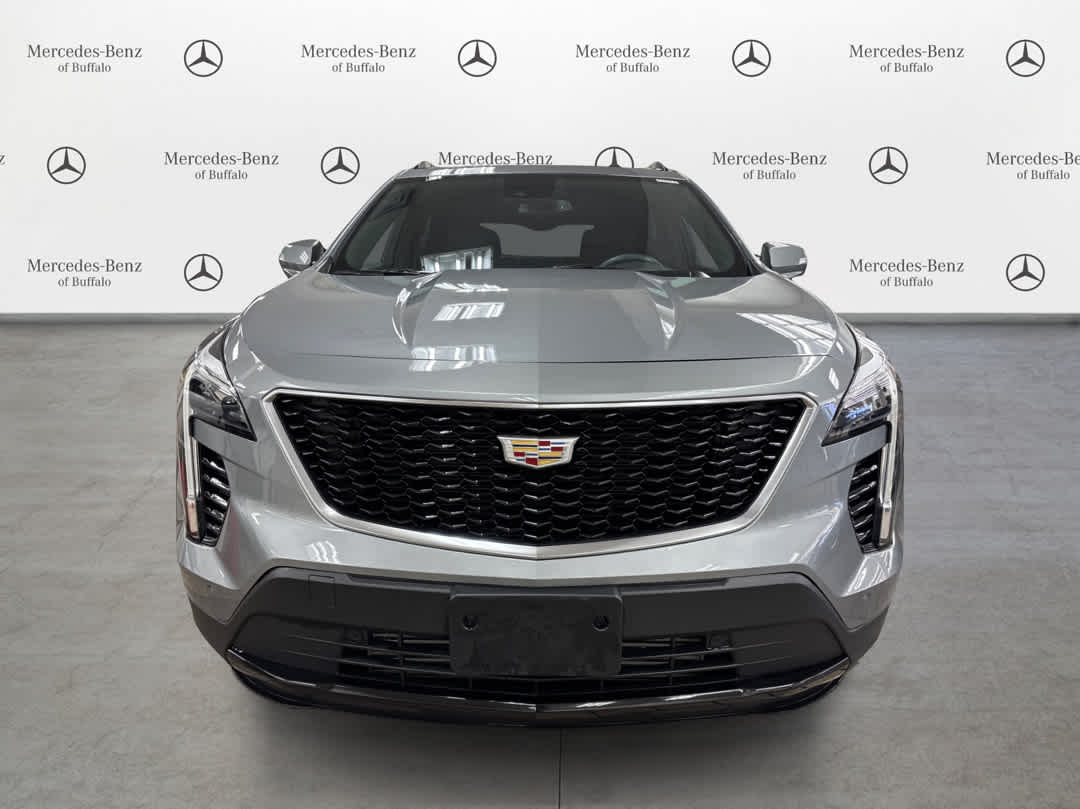 Argent Silver Metallic 2023 Cadillac XT4 Sport AWD SUV / Crossover Four-Wheel Drive 9-Speed Automatic