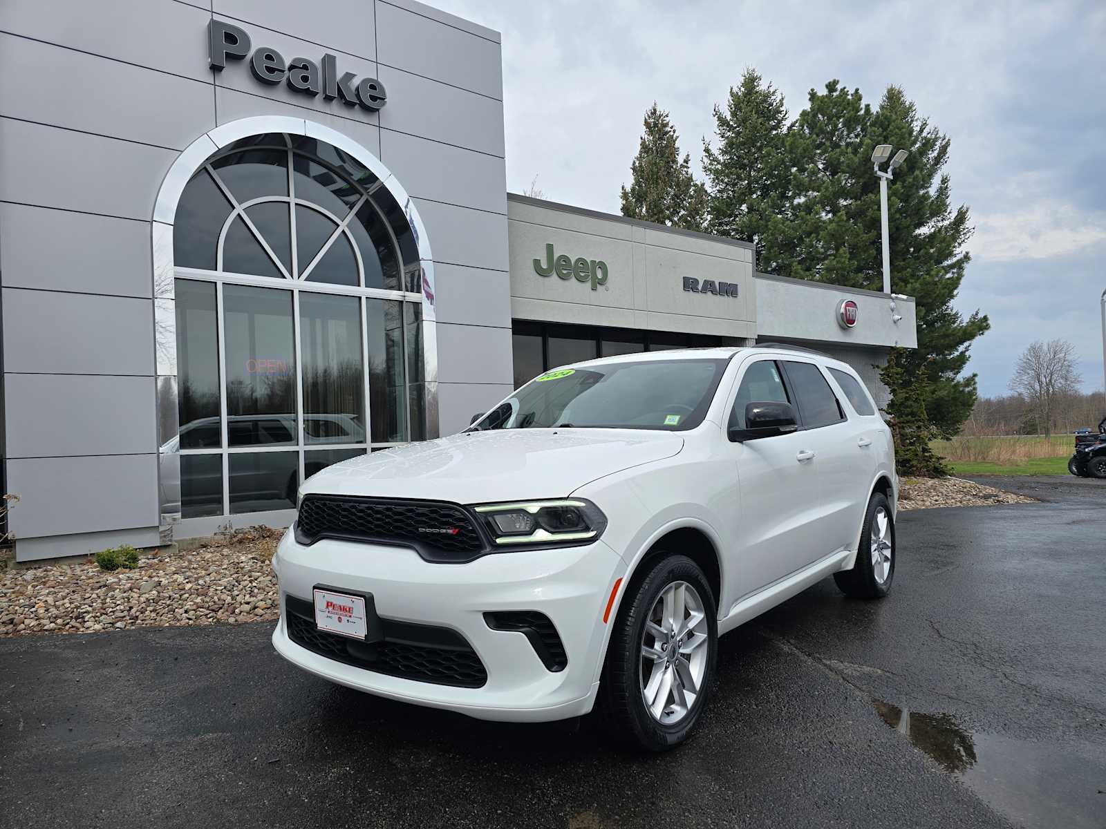 White Knuckle Clearcoat 2024 Dodge Durango GT Plus AWD SUV / Crossover All-Wheel Drive 8-Speed Automatic
