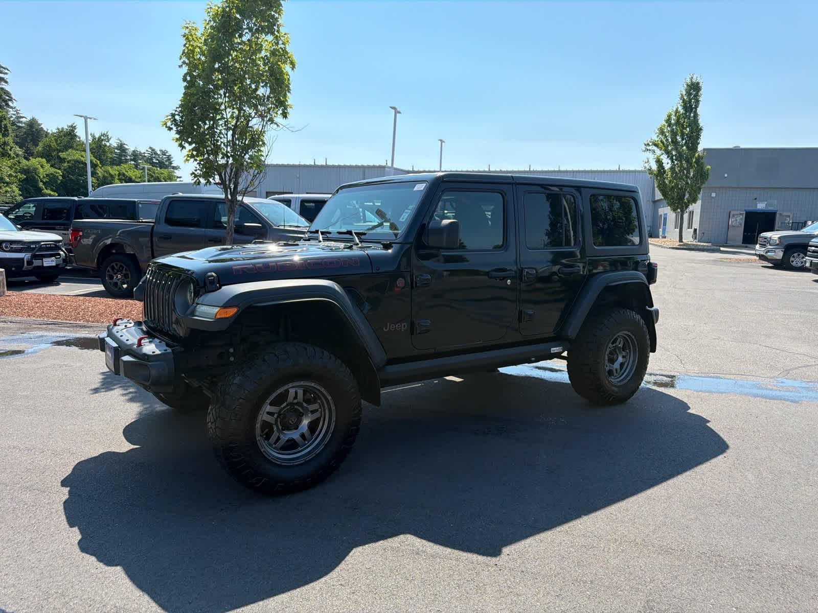 Black Clearcoat 2019 Jeep Wrangler SUV / Crossover Four-Wheel Drive 8-Speed Automatic