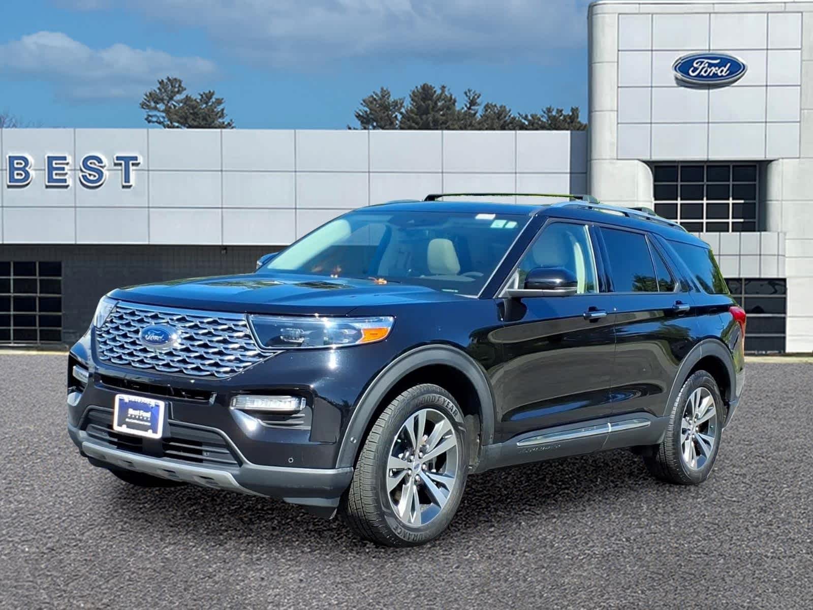 Agate Black 2020 Ford Explorer SUV / Crossover All-Wheel Drive Automatic