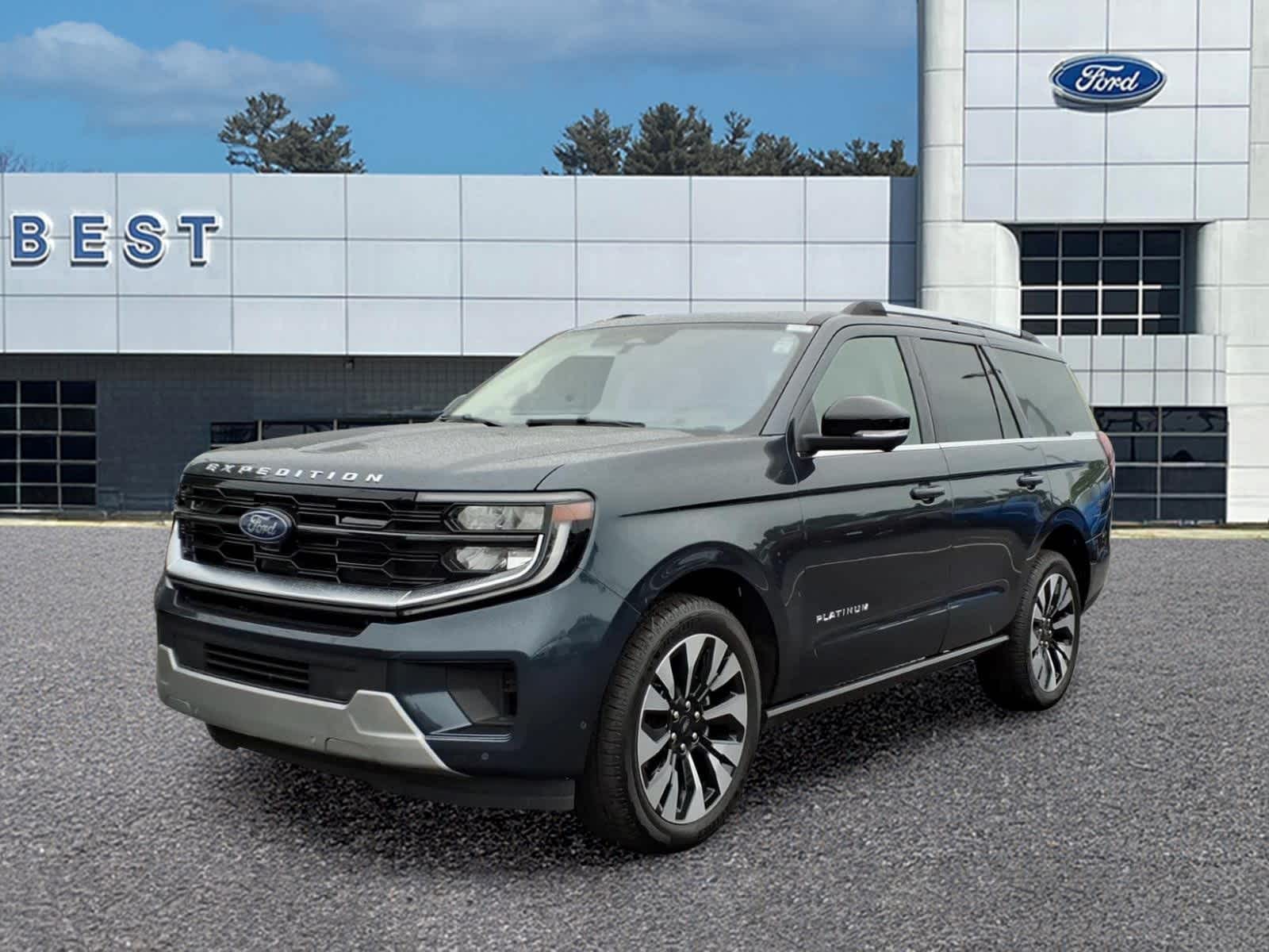 Stone Blue 2025 Ford Expedition SUV / Crossover Four-Wheel Drive Automatic