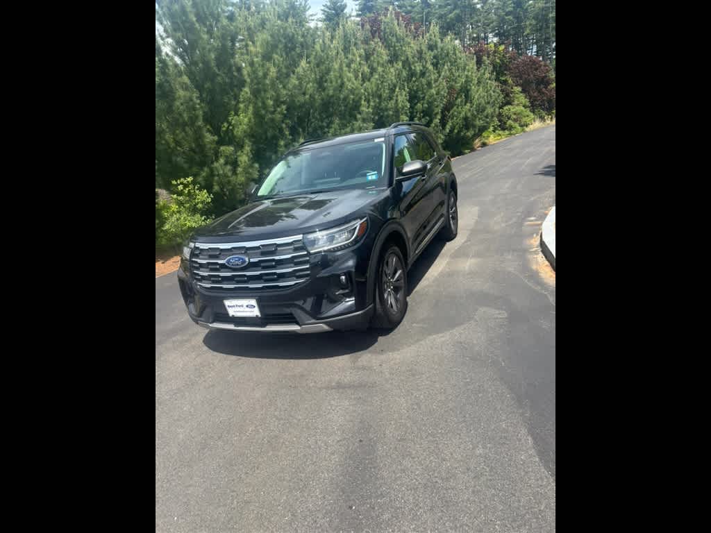 Agate Black Metallic 2025 Ford Explorer Active AWD SUV / Crossover All-Wheel Drive Automatic