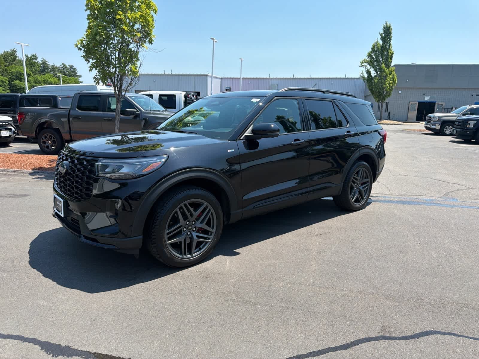 Agate Black 2025 Ford Explorer SUV / Crossover All-Wheel Drive Automatic