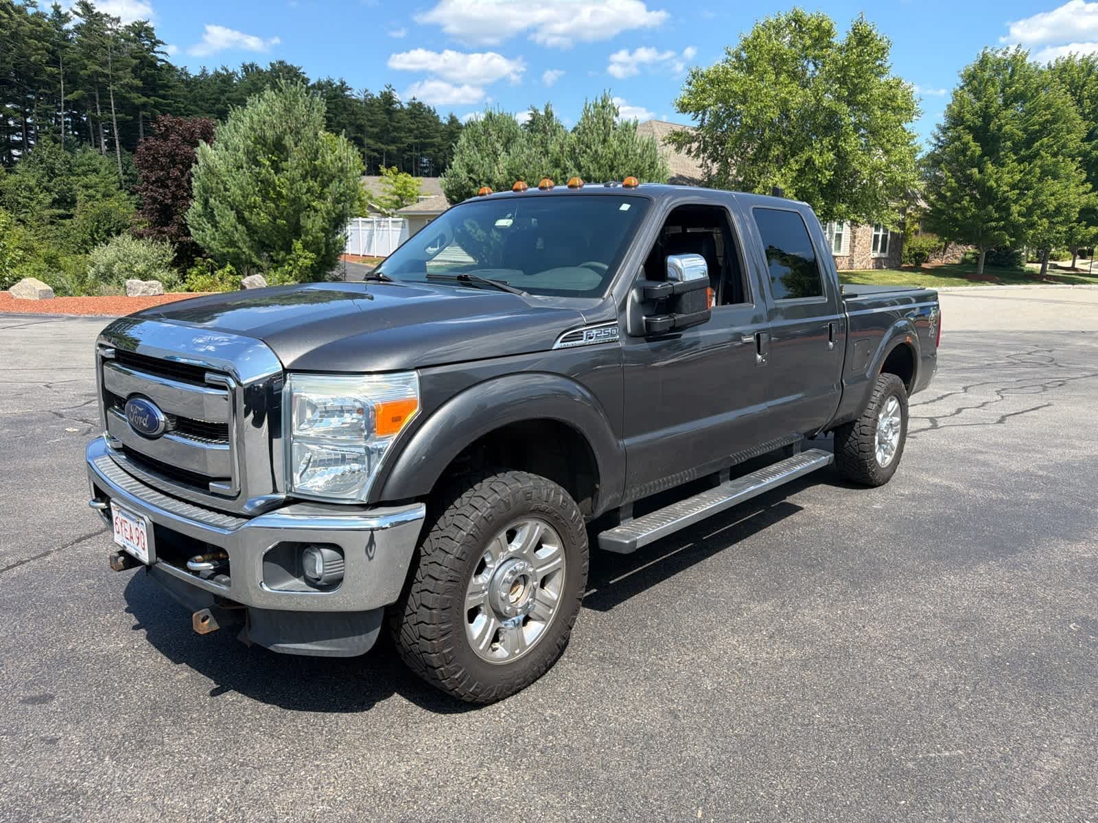 Gray (Magnetic Metallic) 2016 Ford F-250 Super Duty Pickup Truck Four-Wheel Drive 6-Speed Automatic