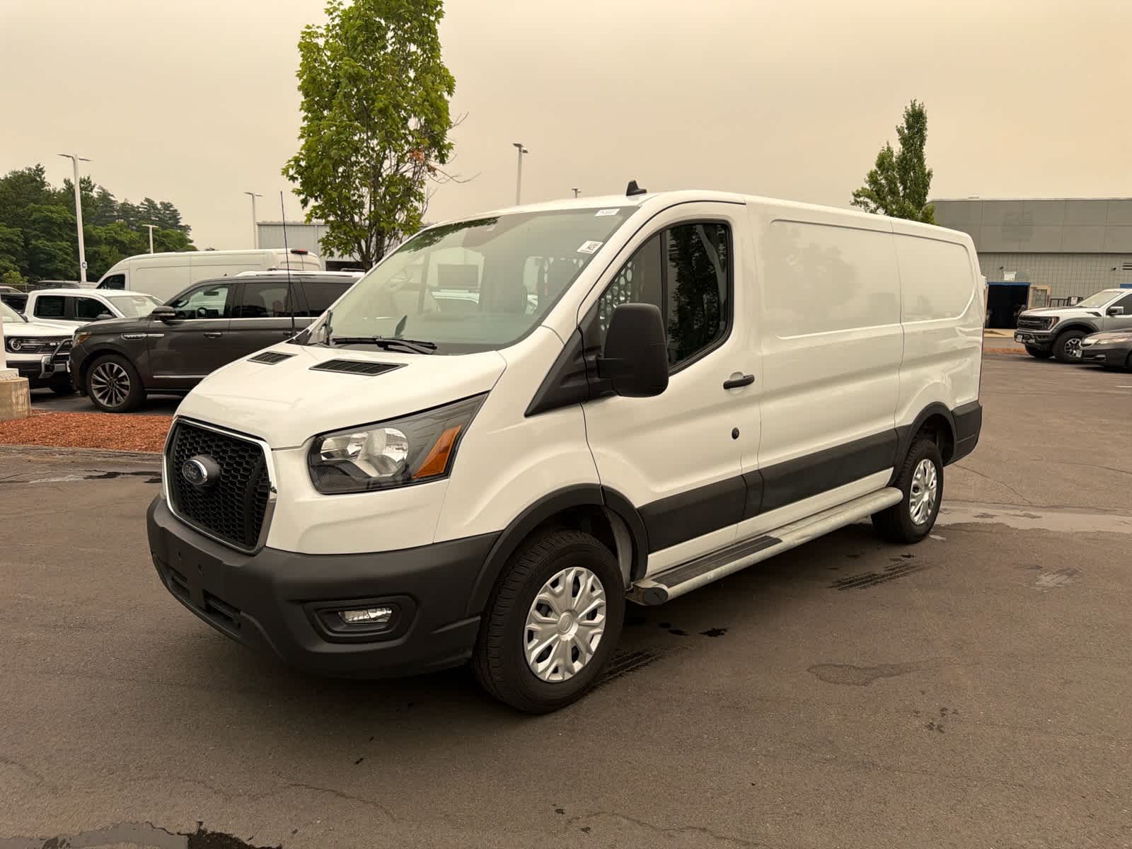 Oxford White 2025 Ford Transit Cargo Van Rear-Wheel Drive Automatic
