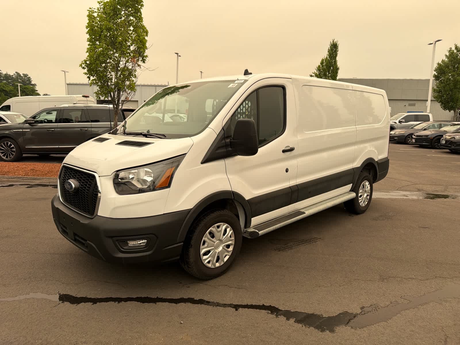 Oxford White 2025 Ford Transit Cargo Van Rear-Wheel Drive Automatic