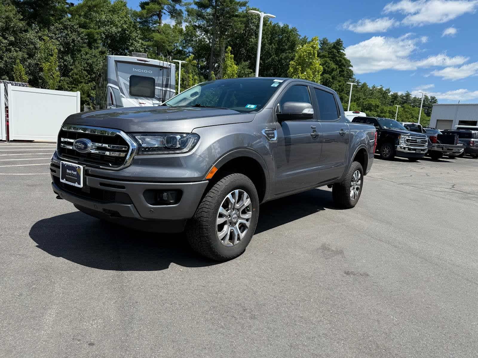 Carbonized Gray 2023 Ford Ranger Pickup Truck Four-Wheel Drive Automatic